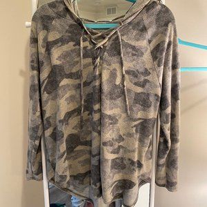 Cherish Camo Sweatshirt